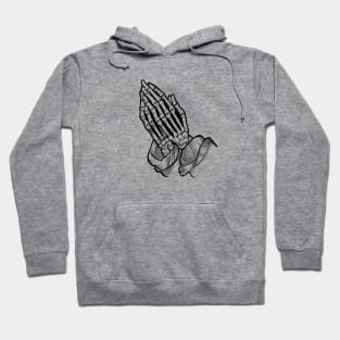 Praying skeleton Hoodie